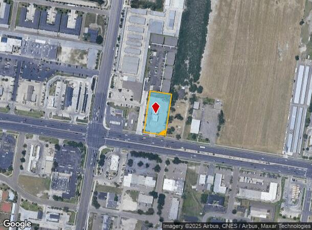  2105 W University Dr, Edinburg, TX Parcel Map