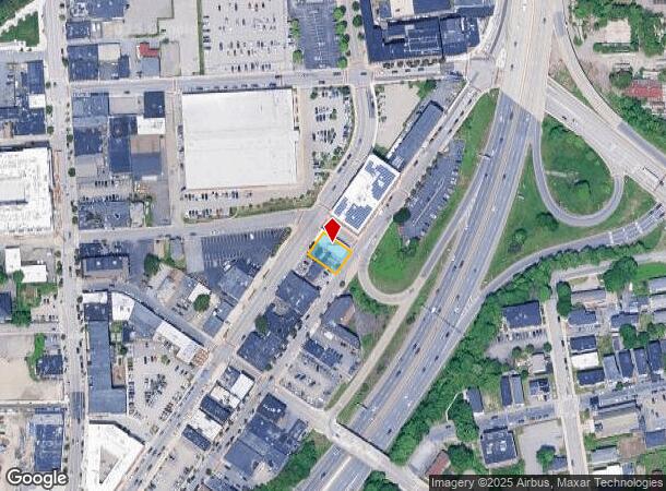 50 Water St, Worcester, MA Parcel Map