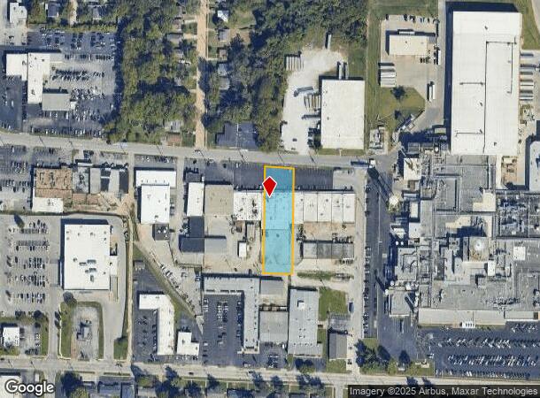 1918 E Meadowmere St, Springfield, MO Parcel Map