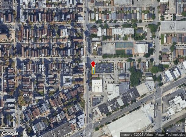  1957 W 23Rd St, Chicago, IL Parcel Map