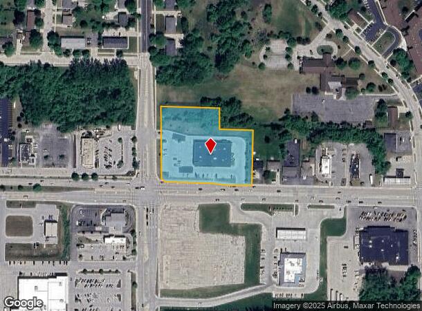  1720 W Washington St, West Bend, WI Parcel Map