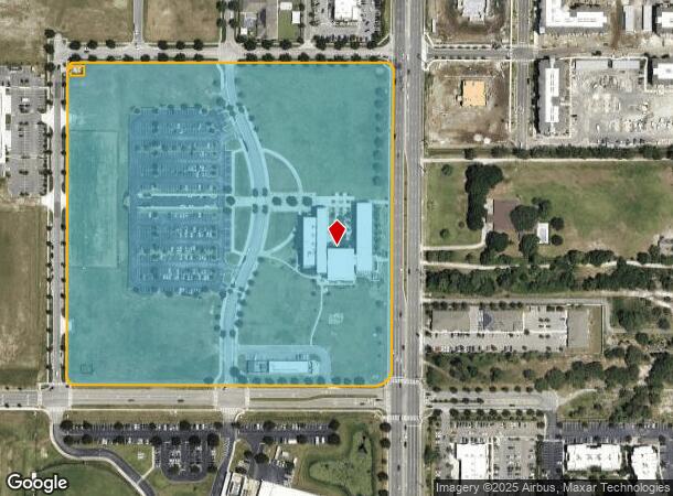  12350 Narcoossee Rd, Orlando, FL Parcel Map