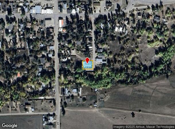  2073 Petersen St, Rye, CO Parcel Map