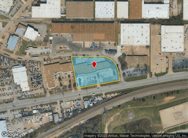  2075 E Division St, Arlington, TX Parcel Map