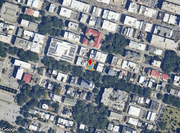  12 W Oglethorpe Ave, Savannah, GA Parcel Map