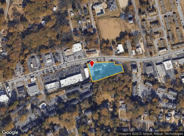  1059 Baxter St, Athens, GA Parcel Map
