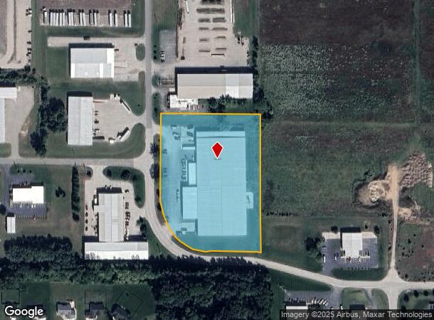  1136 Verdant St, Elkhart, IN Parcel Map