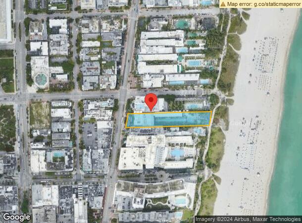  1677 Collins Ave, Miami Beach, FL Parcel Map