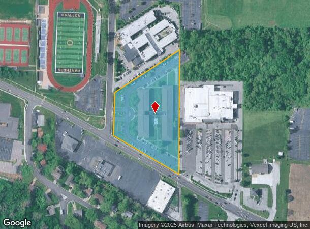 750 Weber Rd, O Fallon, IL Parcel Map