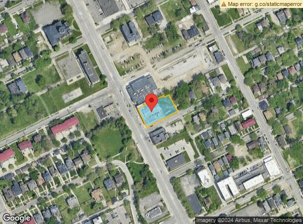  8300 Woodward Ave, Detroit, MI Parcel Map