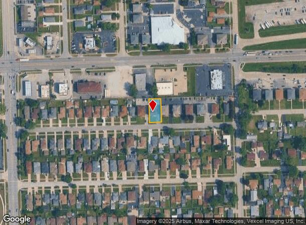 7836 W 79Th Pl, Bridgeview, IL Parcel Map