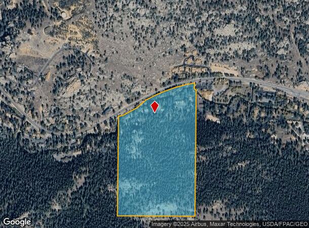  1520 Fall River Rd, Estes Park, CO Parcel Map