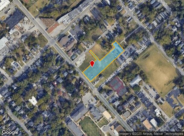  457 W 463 W Fourth St, Lexington, KY Parcel Map