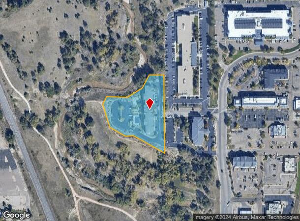  7130 Commerce Center Dr, Colorado Springs, CO Parcel Map