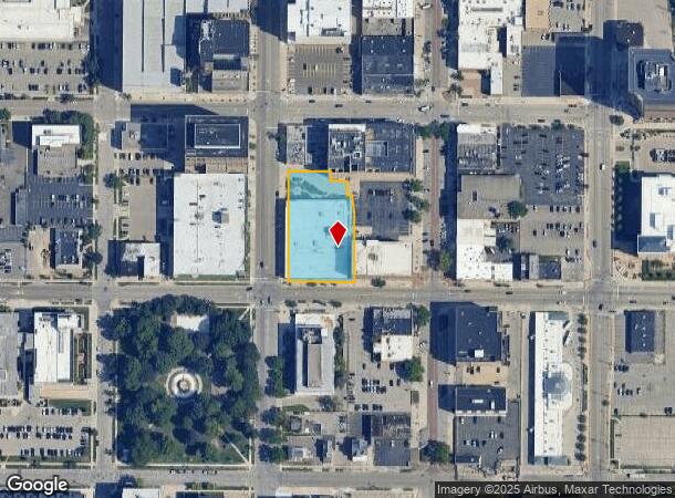  313 S Capitol Ave, Lansing, MI Parcel Map