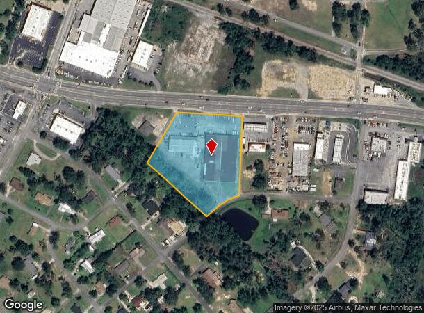 1307 E 1St St, Vidalia, GA Parcel Map