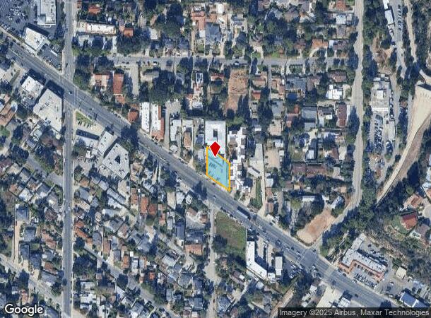  2505 Foothill Blvd, La Crescenta, CA Parcel Map