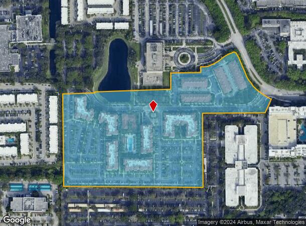  850 Broken Sound Pkwy Nw, Boca Raton, FL Parcel Map