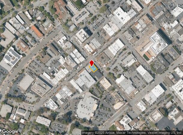  1401 Burlingame Ave, Burlingame, CA Parcel Map