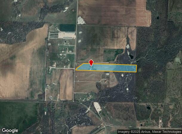  262 Vaughan Ln, Tioga, TX Parcel Map