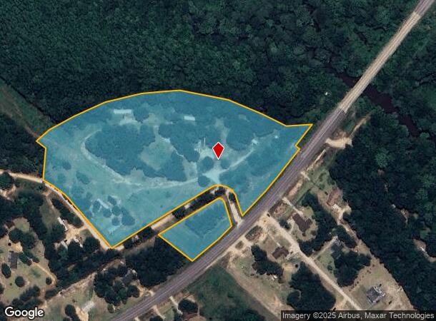 124 Whispering Oak Rd, Waynesboro, GA Parcel Map