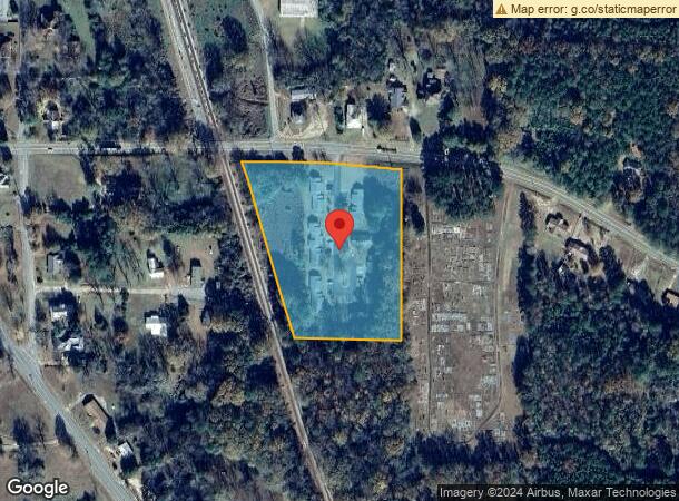  260 Clarke St, Talbotton, GA Parcel Map