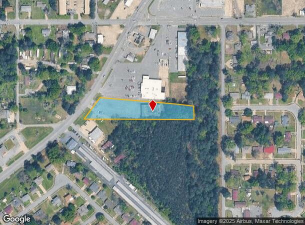 2829 S Camden Rd, Pine Bluff, AR Parcel Map