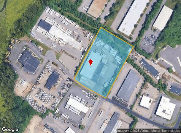 14 Dunham Rd, Billerica, MA Parcel Map