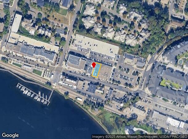  747 Lake St E, Wayzata, MN Parcel Map