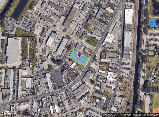 1109 Okeechobee Rd, West Palm Beach, FL Parcel Map