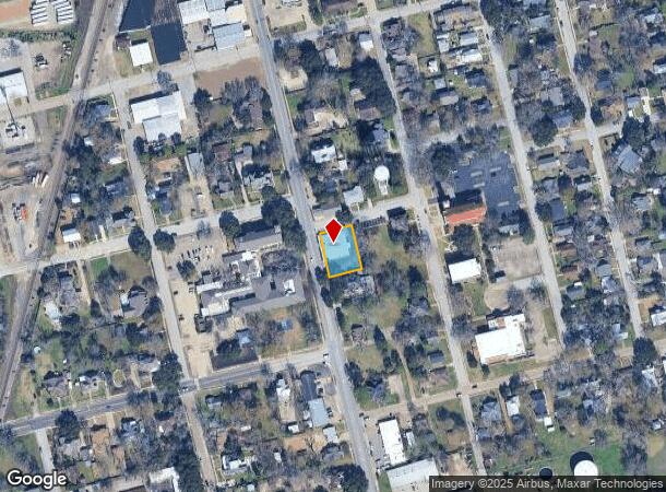  705 S Austin St, Brenham, TX Parcel Map