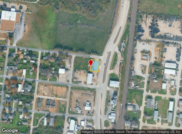  101 S Fm 156 St, Justin, TX Parcel Map