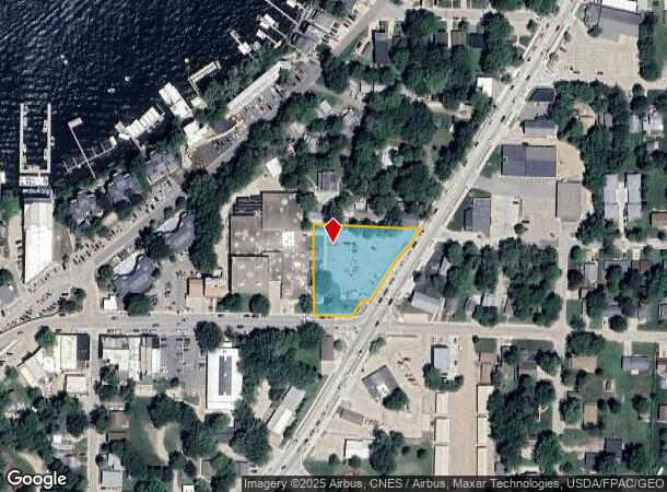 10 W Broadway St, Arnolds Park, IA Parcel Map