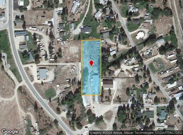  170 Warren Ln, Darby, MT Parcel Map