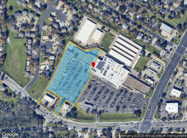  2110 W Slaughter Ln, Austin, TX Parcel Map