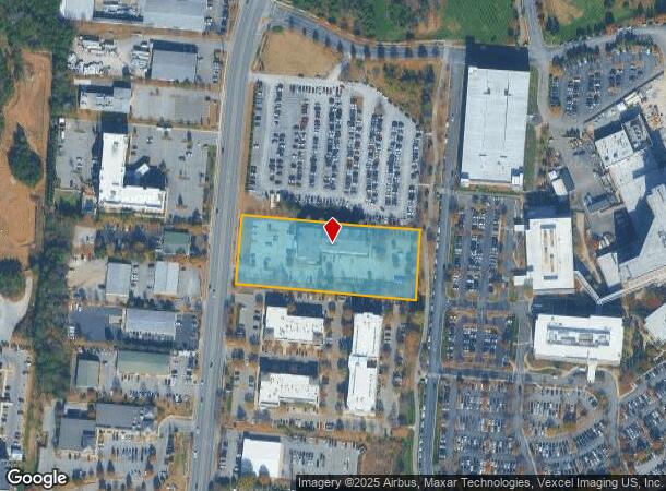  850 N Thompson Ln, Murfreesboro, TN Parcel Map