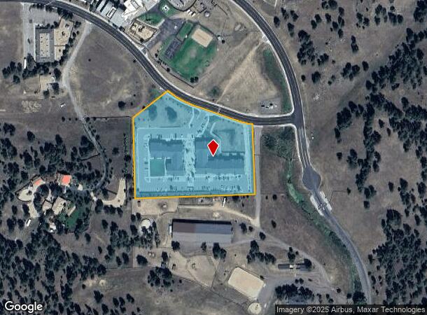 1055 El Rancho Rd, Golden, CO Parcel Map
