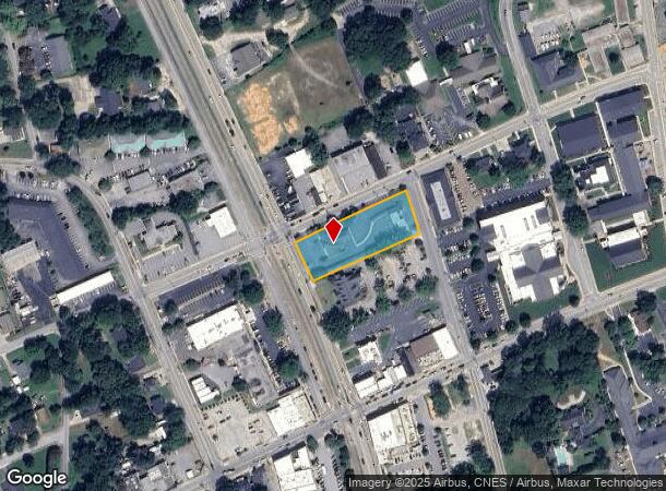  124 Ne Main St, Simpsonville, SC Parcel Map