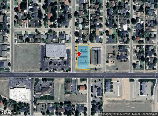 100 Plum Ave, Dumas, TX Parcel Map