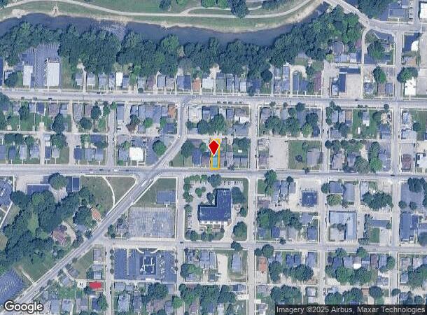 712 W Jackson St, Muncie, IN Parcel Map