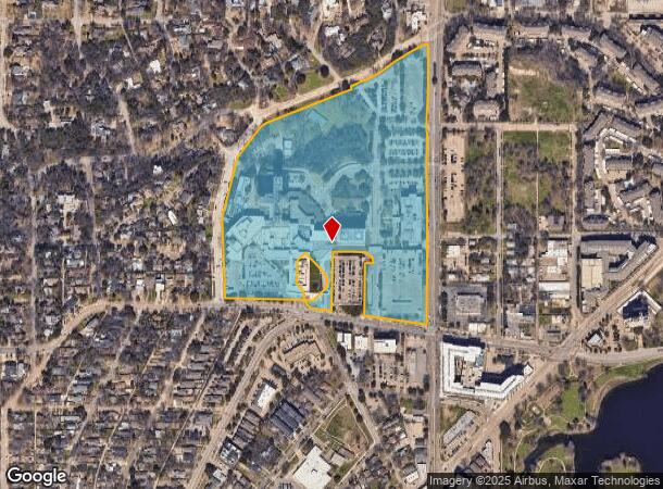  1441 N Beckley Ave, Dallas, TX Parcel Map