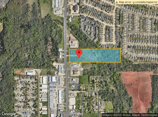  2500 S Douglas Blvd, Oklahoma City, OK Parcel Map