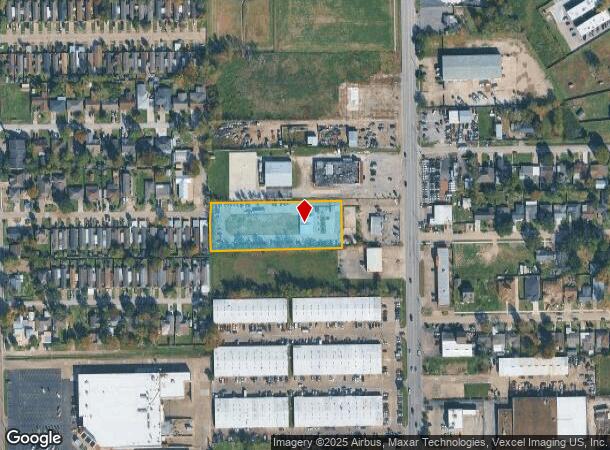  2912 Shaver St, Pasadena, TX Parcel Map
