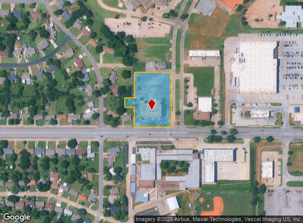 2801 Parklawn Dr, Oklahoma City, OK Parcel Map