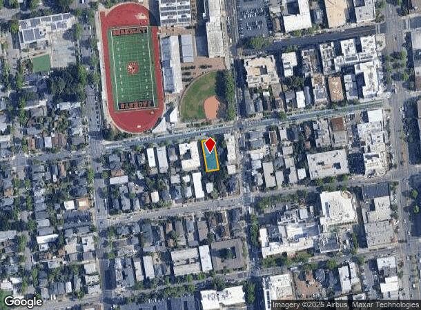 1938 Channing Way, Berkeley, CA Parcel Map