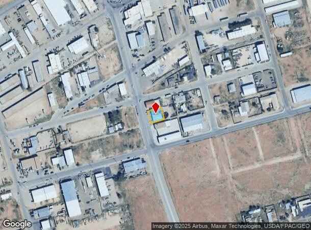 1207 S Garfield St, Midland, TX Parcel Map