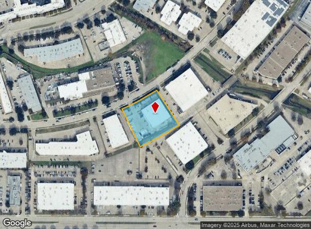  1776 Jay Ell Dr, Richardson, TX Parcel Map