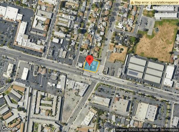  11347 Washington Blvd, Whittier, CA Parcel Map