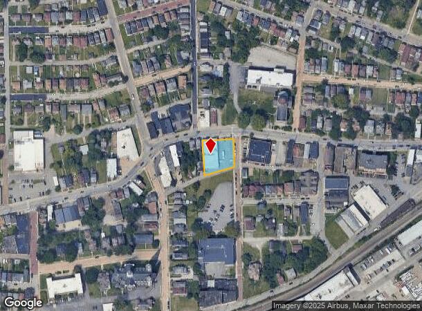 821 Chartiers Ave, Mc Kees Rocks, PA Parcel Map
