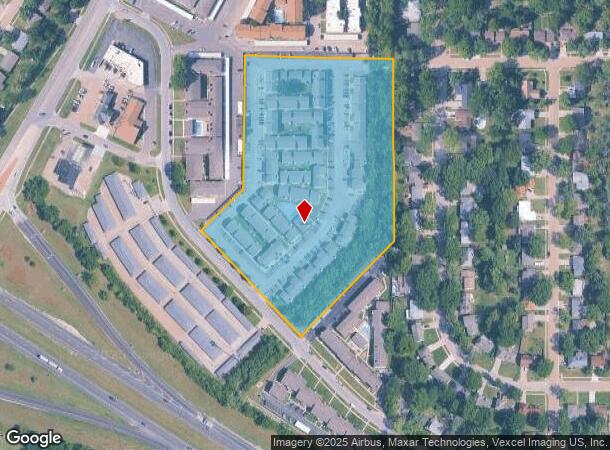 3211 Sw Twilight Ct, Topeka, KS Parcel Map